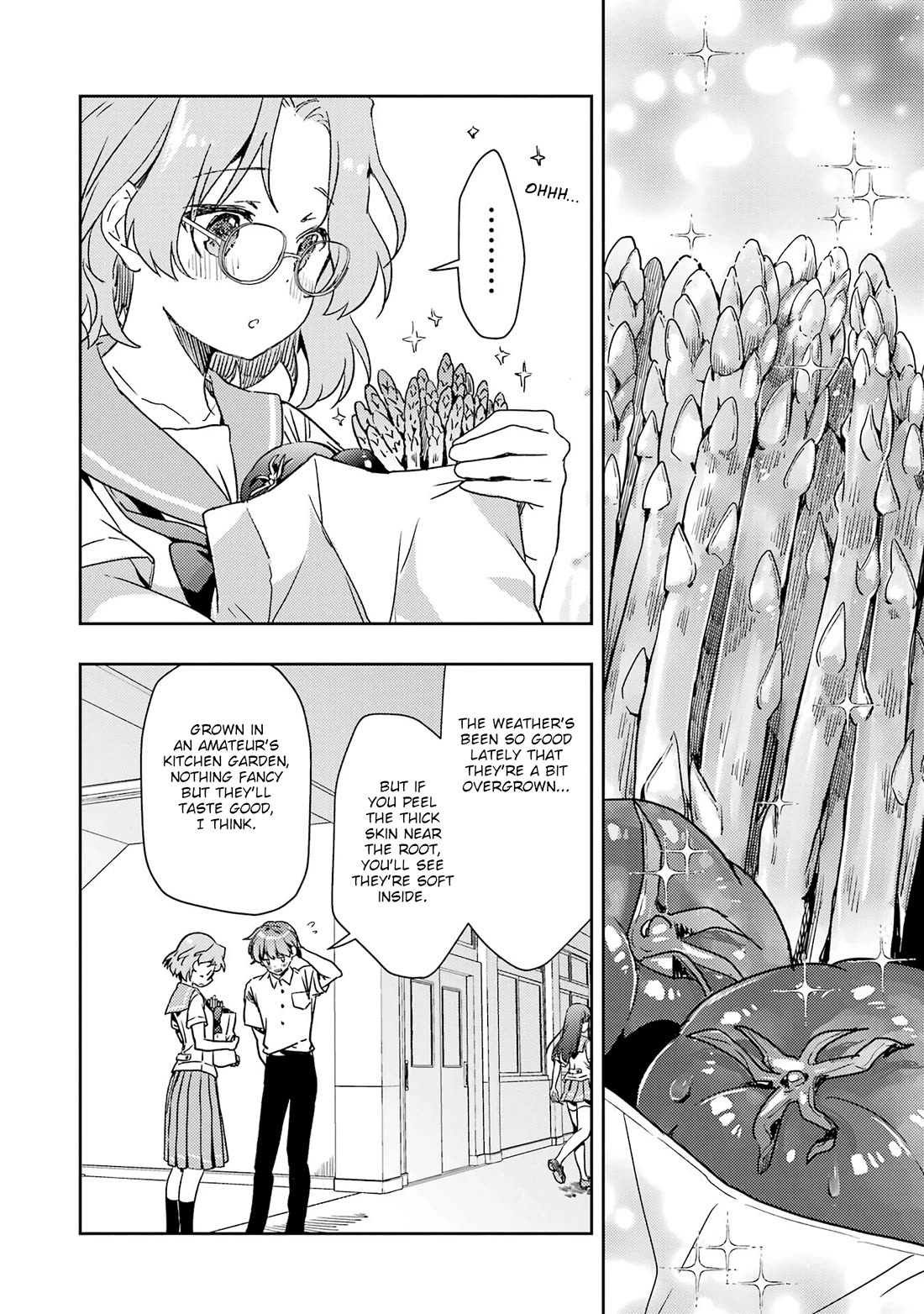 Someya Mako's Mahjong Parlor Food Chapter 29 page 2 - Chapter 29: Aspara Bacon of Youth ~With Marinated Tomatoes and Onions~