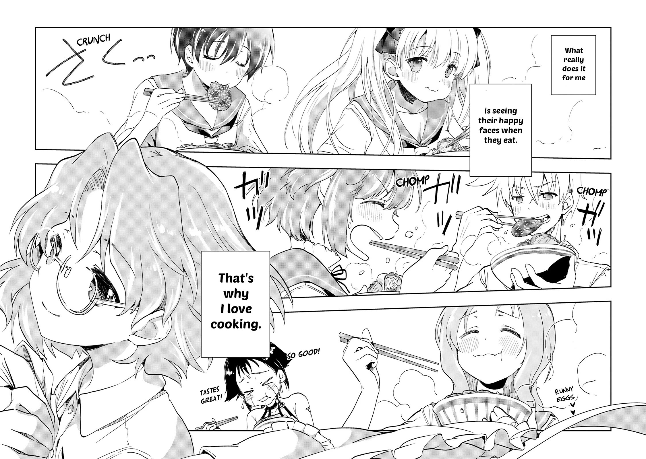 Someya Mako's Mahjong Parlor Food Chapter 30 page 10 - Chapter 30: Saki, Memories and Katsudon [END]