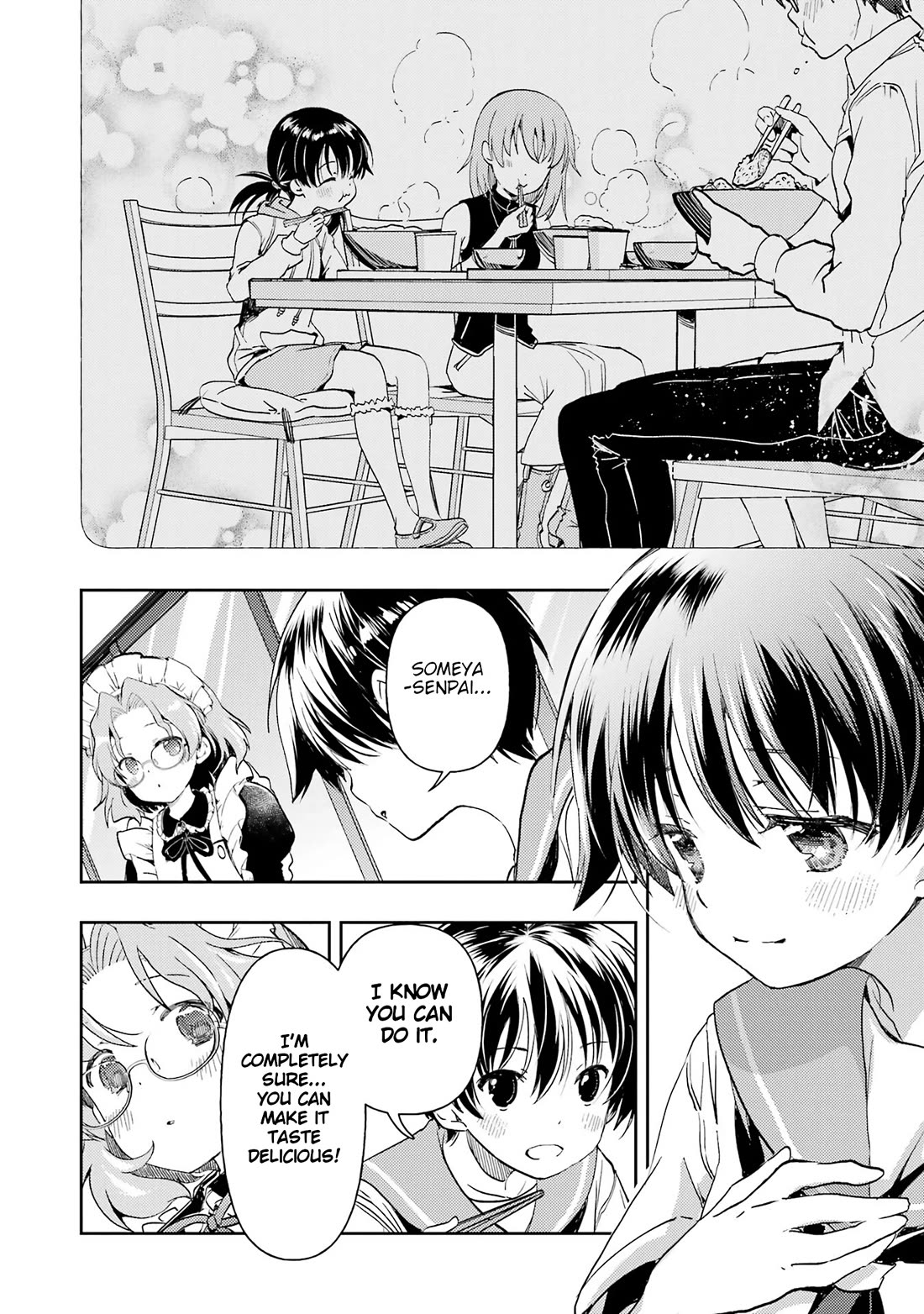 Someya Mako's Mahjong Parlor Food Chapter 30 page 8 - Chapter 30: Saki, Memories and Katsudon [END]