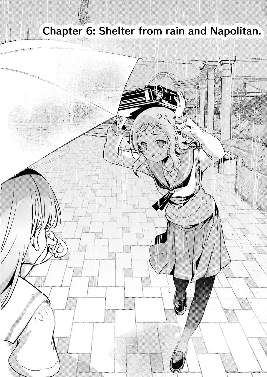 Someya Mako's Mahjong Parlor Food Chapter 6 page 2 - Chapter 6: Shelter from rain and Napolitan