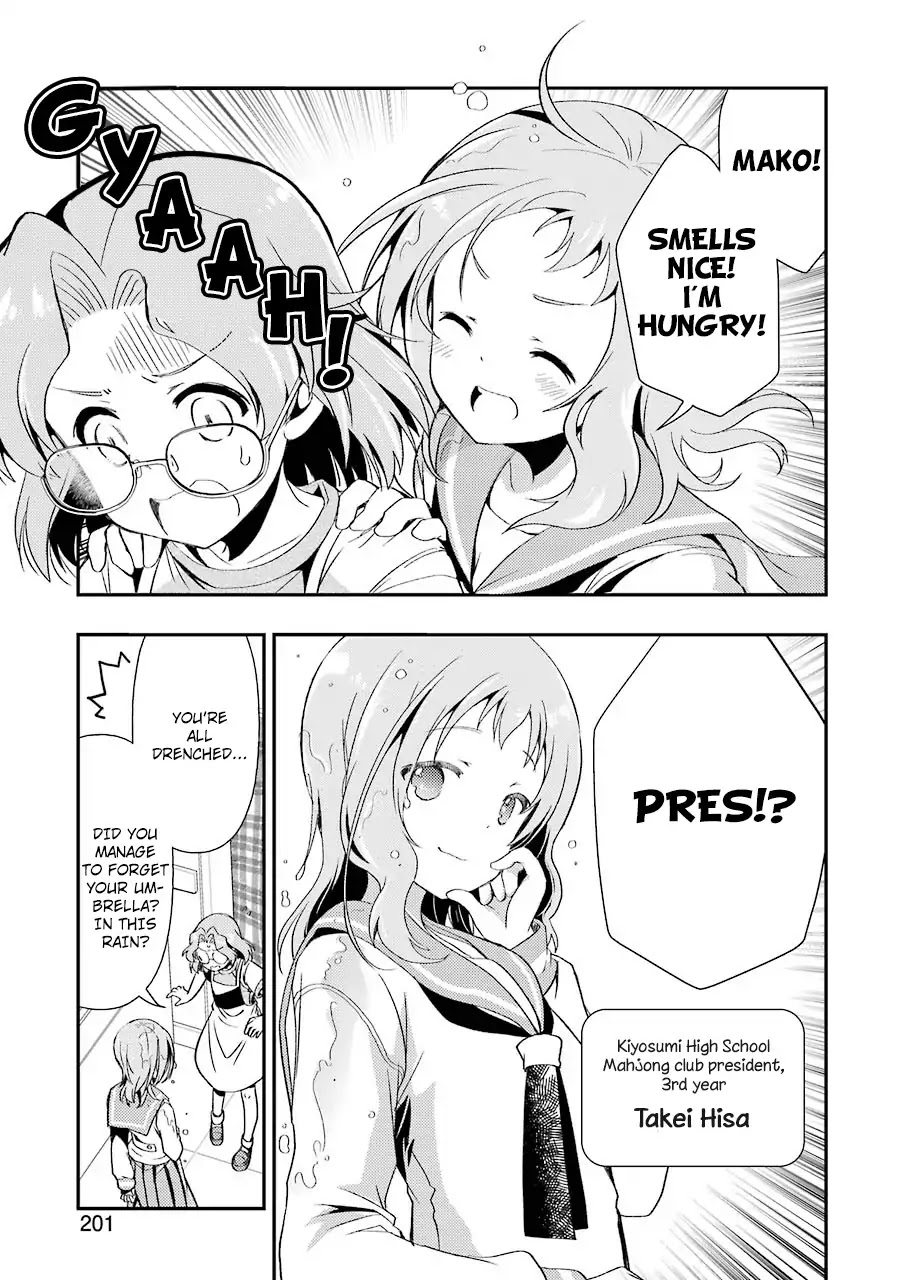 Someya Mako's Mahjong Parlor Food Chapter 6 page 9 - Chapter 6: Shelter from rain and Napolitan