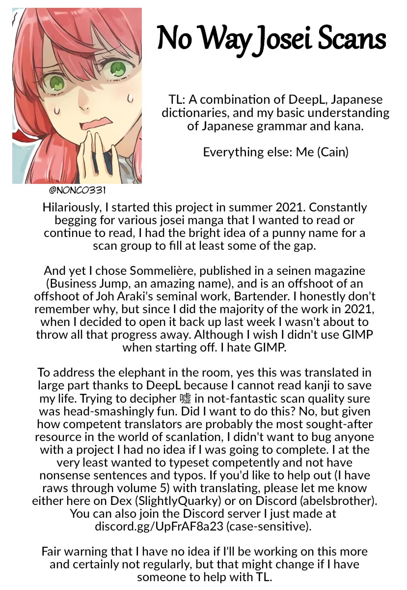 Sommeliere Chapter 8 page 31 - Chapter 8: Ch. 8 - Wine's Lie