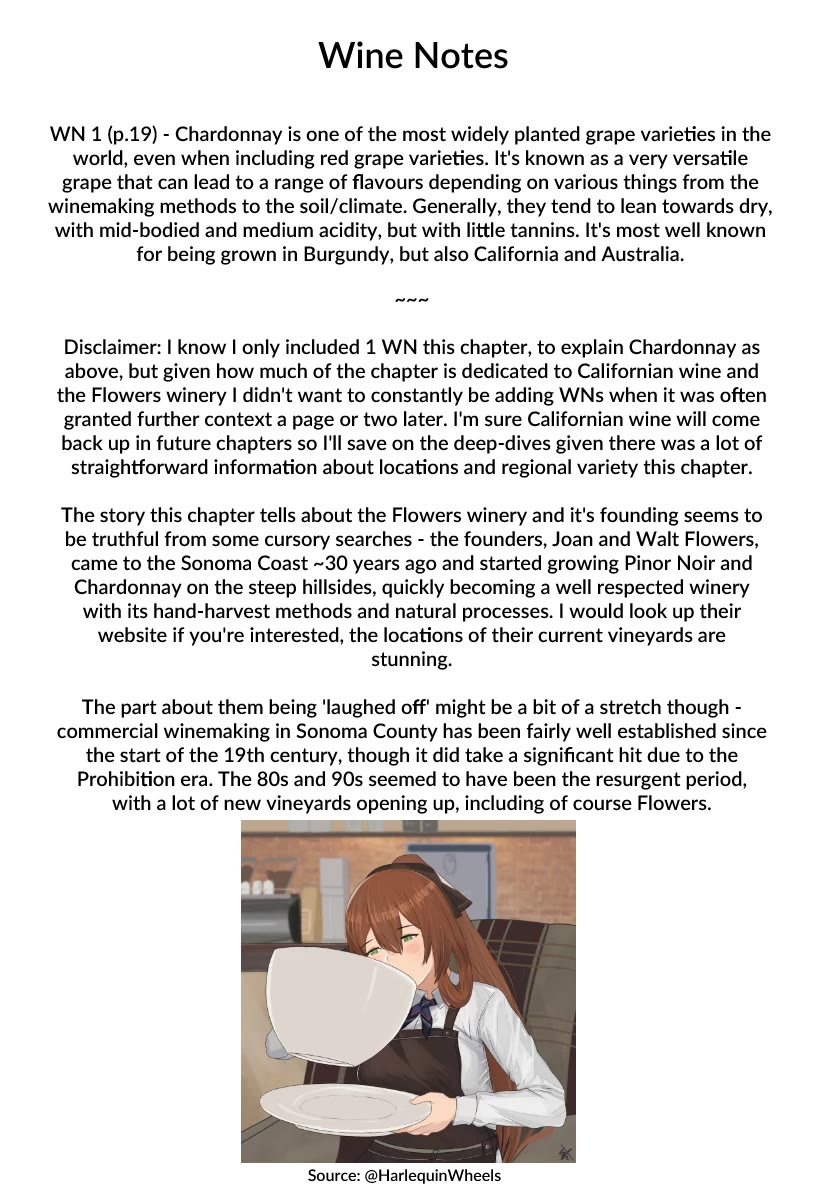 Sommeliere Chapter 9 page 32 - Chapter 9: A Bouquet of Wine