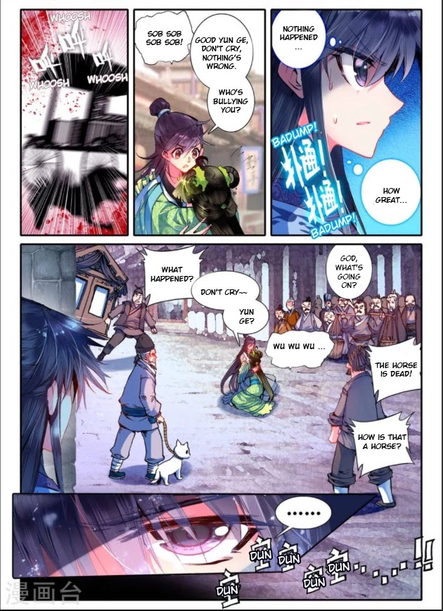 Song in Cloud Chapter 17 page 2 - Chapter 17: Battle of the Girls...Monster?!