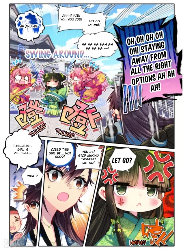 Song in Cloud Chapter 17 page 9 - Chapter 17: Battle of the Girls...Monster?!