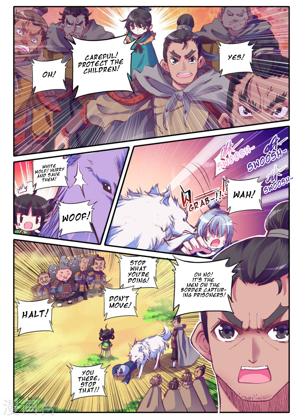 Song in Cloud Chapter 2 page 3 - Chapter 2: New White Hair, Familiar Stranger