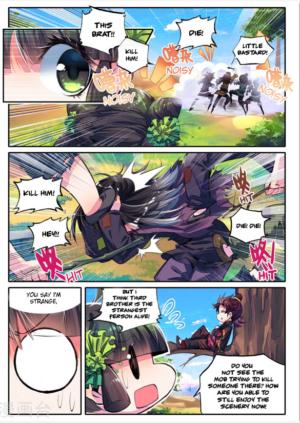Song in Cloud Chapter 3 page 11 - Chapter 3: The Mysterious Boy