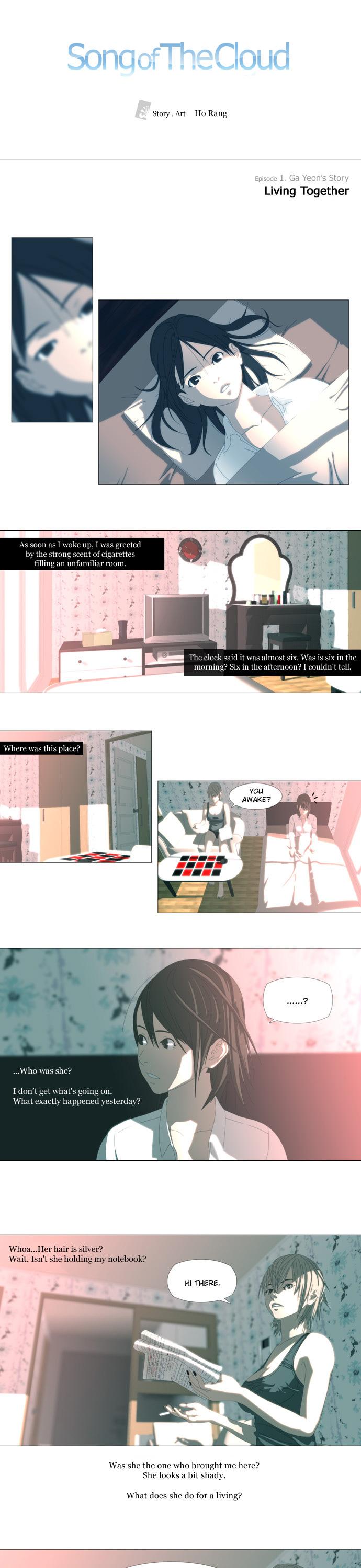Song of the Cloud Chapter 2 page 1 - Chapter 2: Living Together