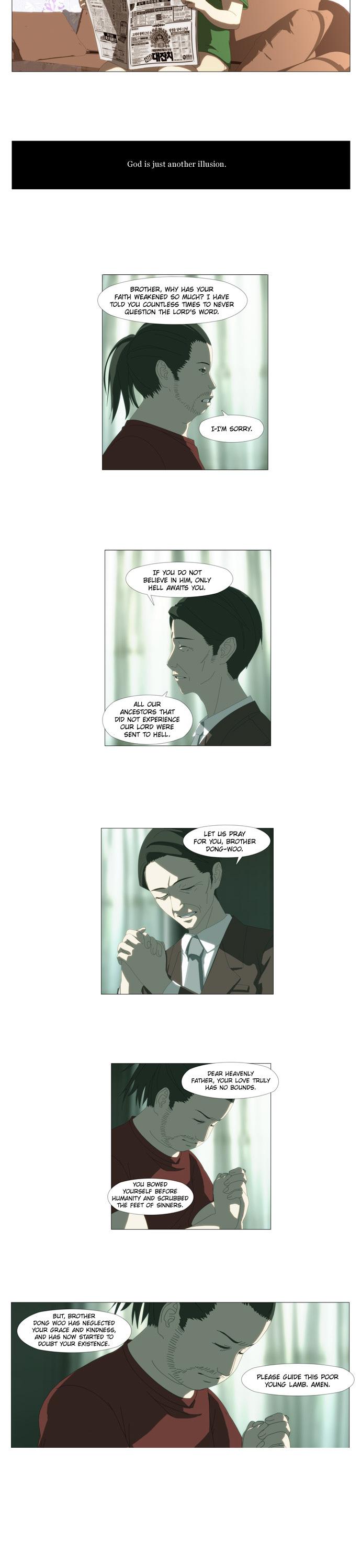 Song of the Cloud Chapter 22 page 2 - Chapter 22: God and Illusion, Illusion and Jae Hee
