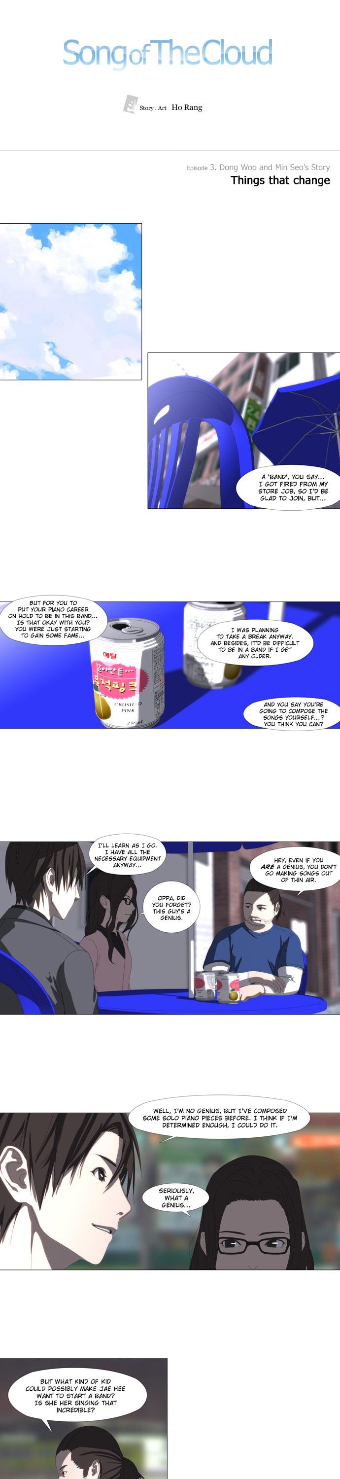 Song of the Cloud Chapter 24 page 1 - Chapter 24: Things that Change