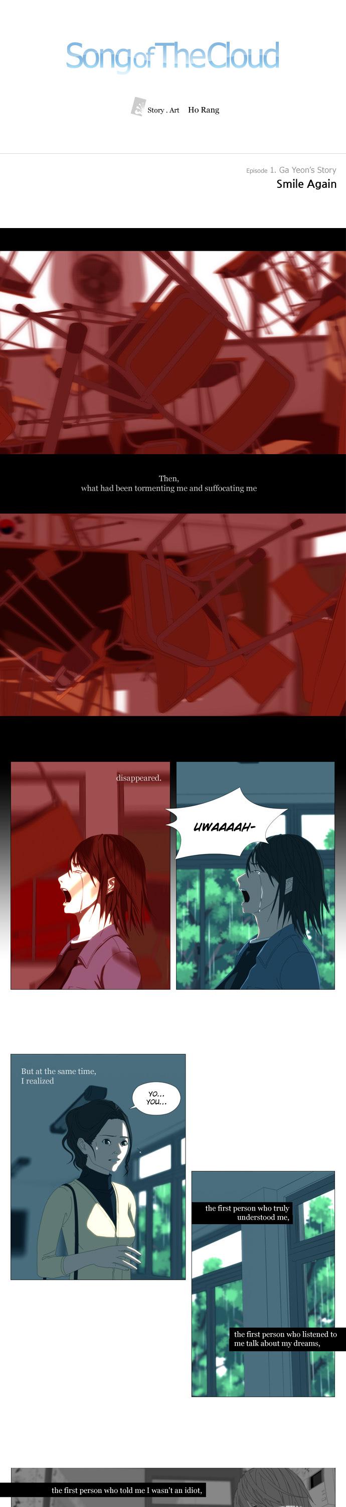 Song of the Cloud Chapter 6 page 1 - Chapter 6: Smile Again