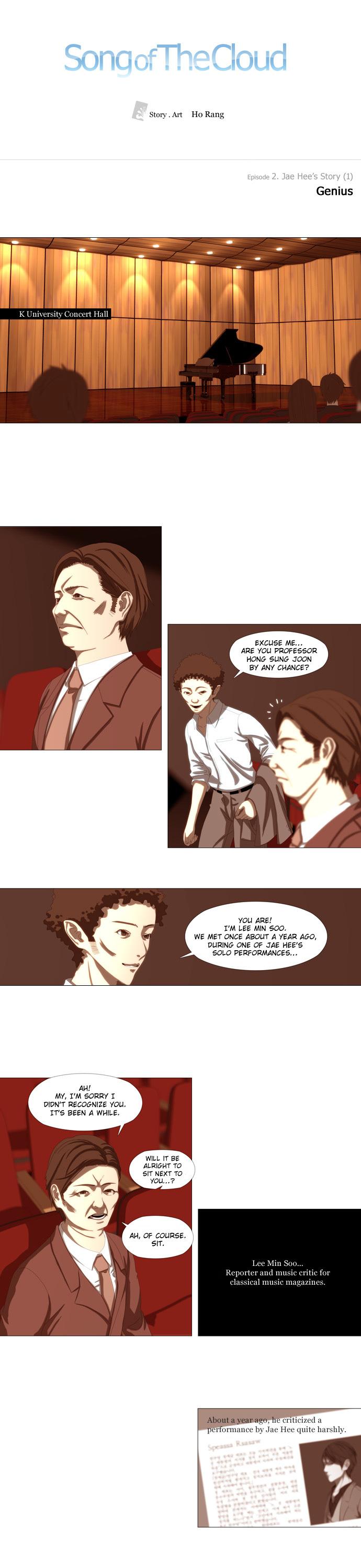 Song of the Cloud Chapter 7 page 1 - Chapter 7: Genius
