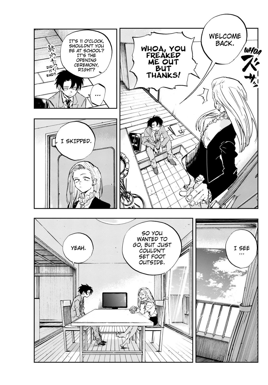 Song of the Night Walkers Chapter 185 page 11 - Chapter 185: A Girl Called Nazuna-Chan