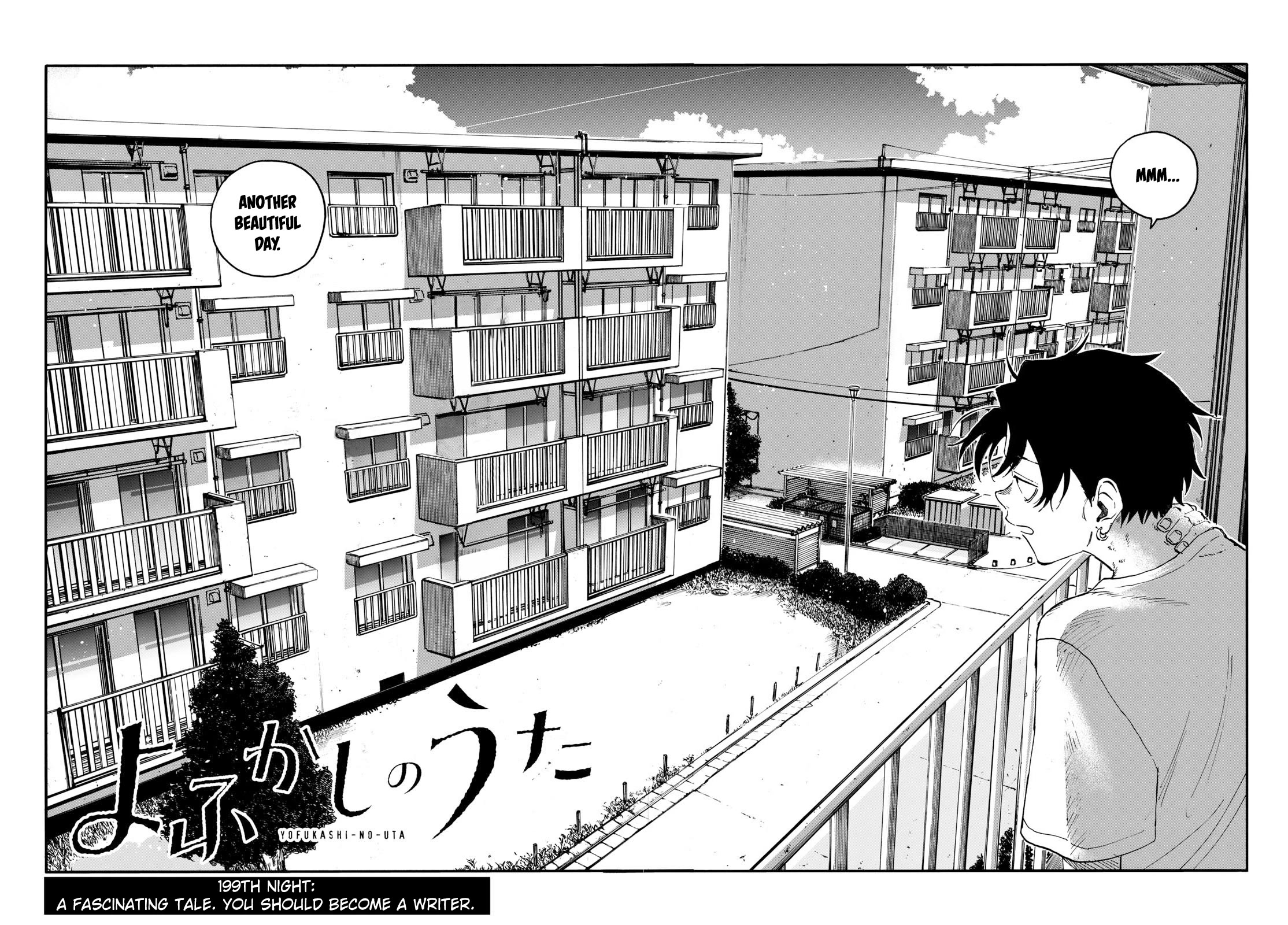 Song of the Night Walkers Chapter 199 page 2 - Chapter 199: A Fascinating Tale. You Should Become a Writer.