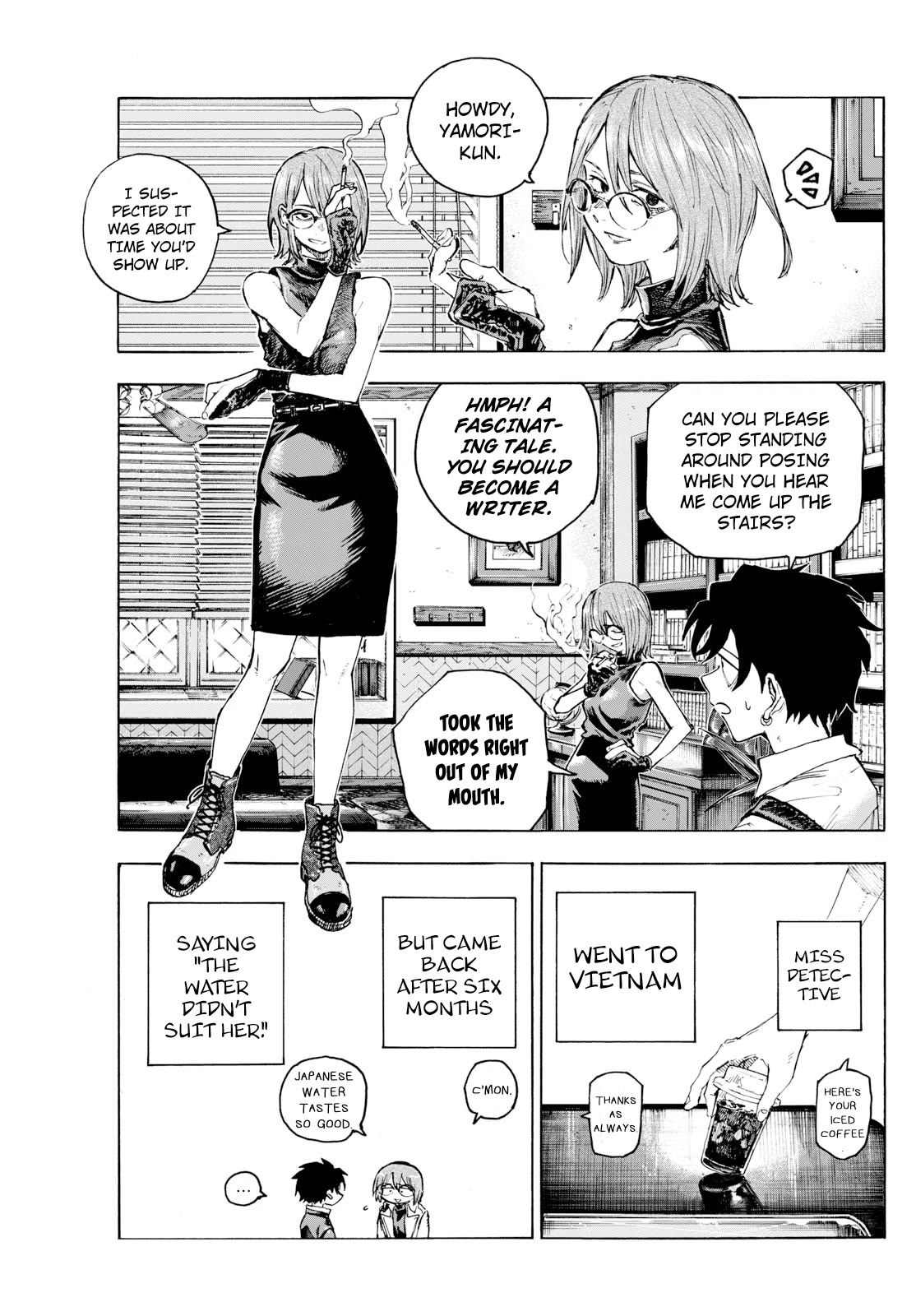 Song of the Night Walkers Chapter 199 page 8 - Chapter 199: A Fascinating Tale. You Should Become a Writer.