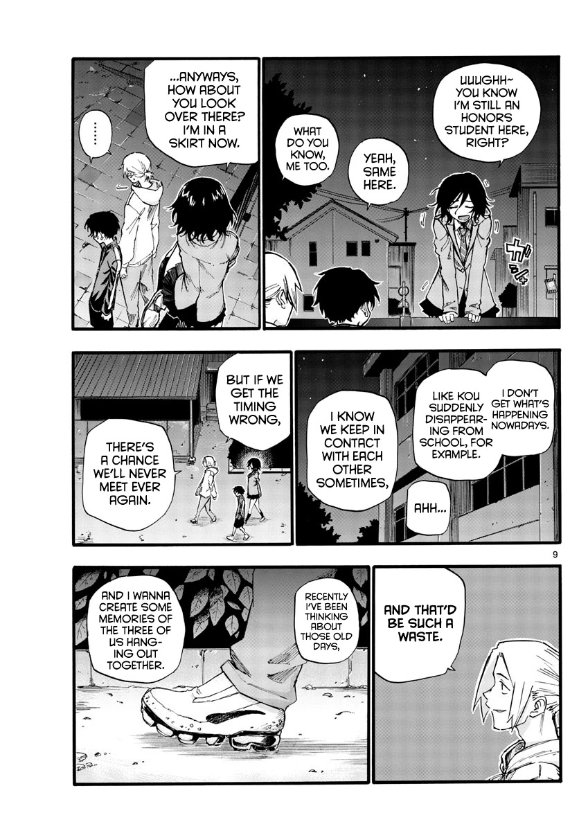 Song of the Night Walkers Chapter 37 page 9 - Chapter 37: It's so dark, I can't see a thing