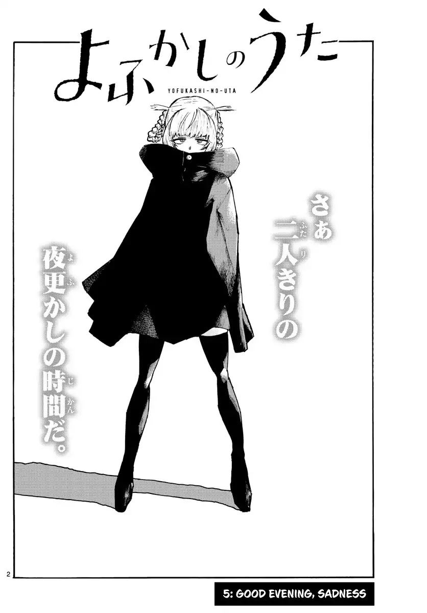 Song of the Night Walkers Chapter 5 page 2 - Chapter 5: Good evening, sadness