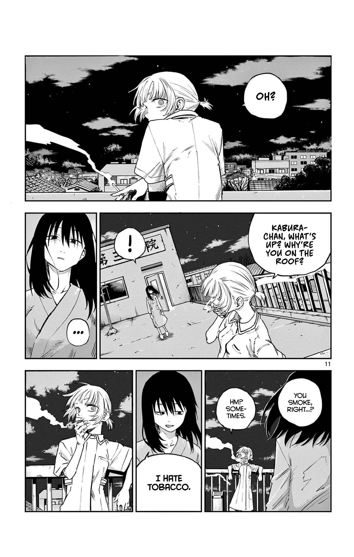Song of the Night Walkers Chapter 62 page 11 - Chapter 62: Do you want to be able to run?