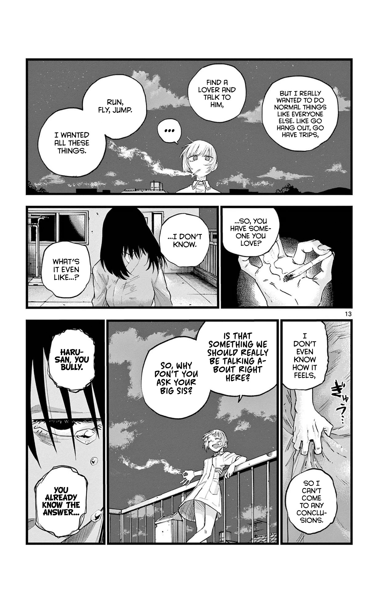 Song of the Night Walkers Chapter 62 page 13 - Chapter 62: Do you want to be able to run?