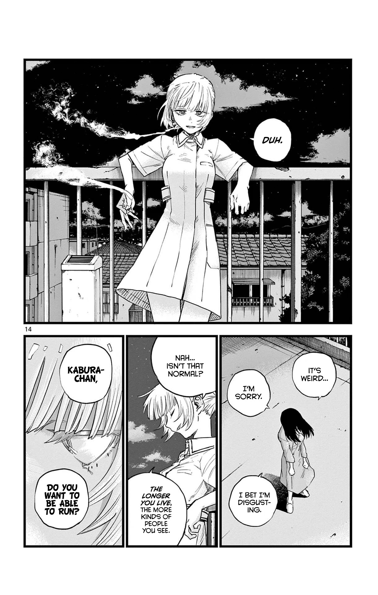 Song of the Night Walkers Chapter 62 page 14 - Chapter 62: Do you want to be able to run?
