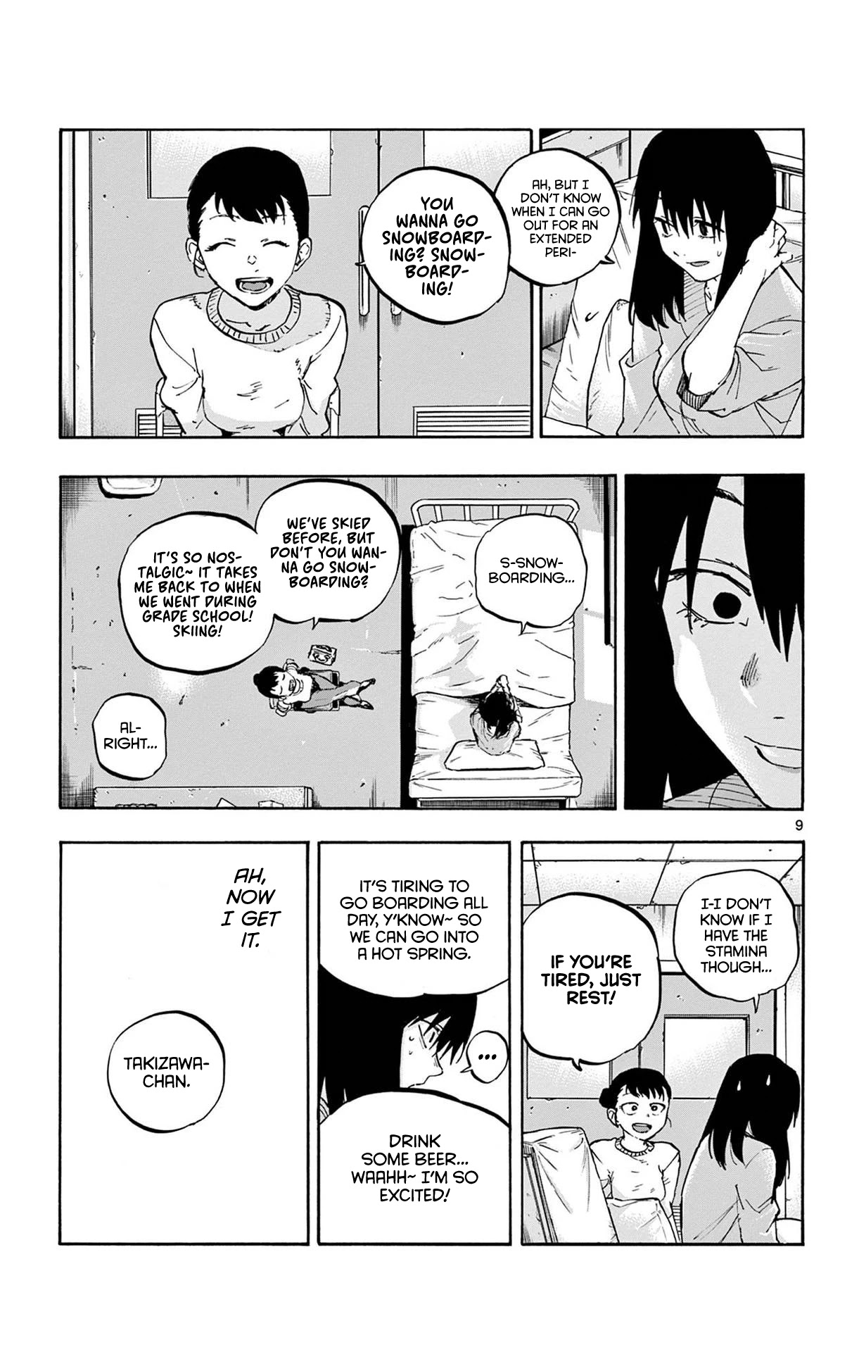 Song of the Night Walkers Chapter 62 page 9 - Chapter 62: Do you want to be able to run?