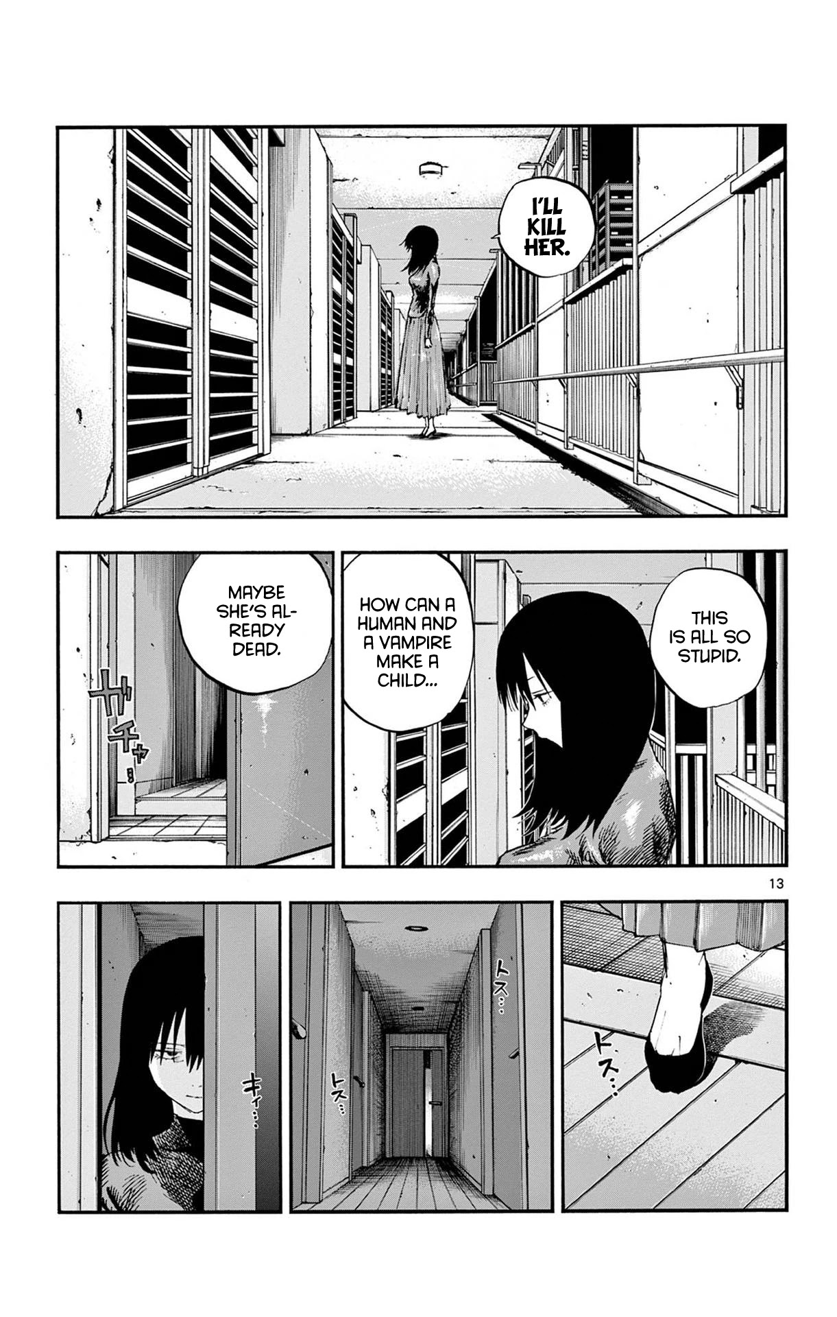 Song of the Night Walkers Chapter 63 page 13 - Chapter 63: Dear Kabura-chan