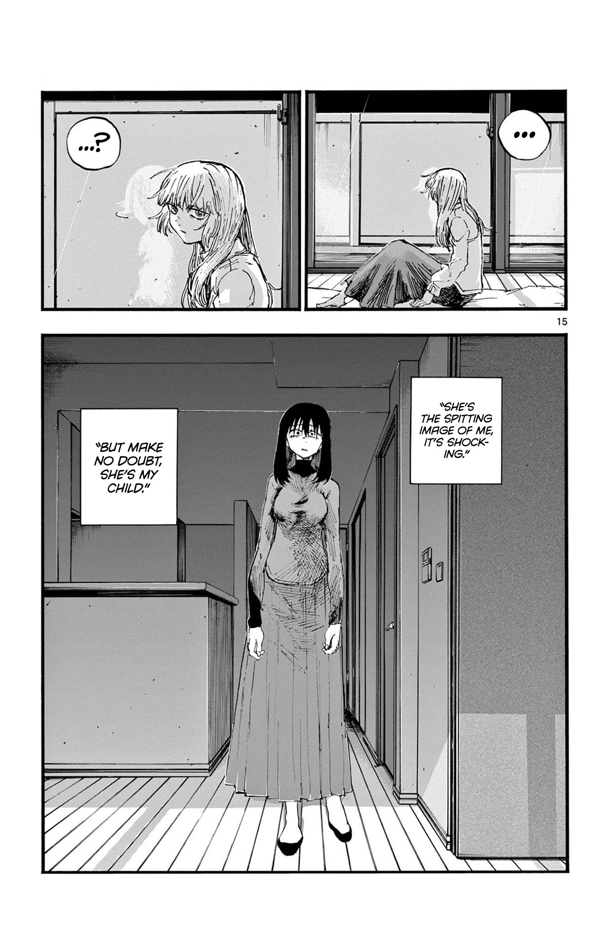 Song of the Night Walkers Chapter 63 page 15 - Chapter 63: Dear Kabura-chan