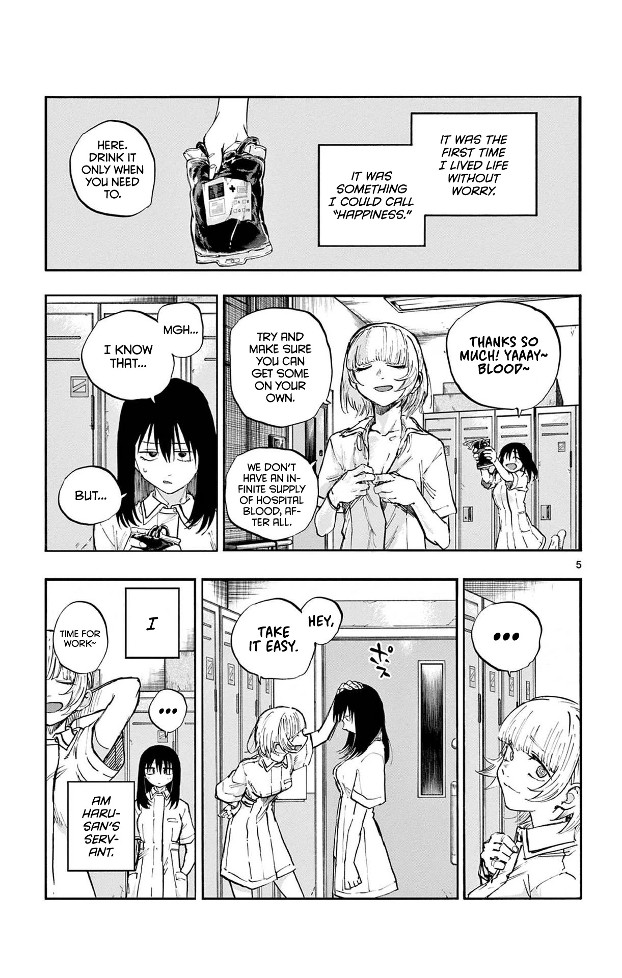 Song of the Night Walkers Chapter 63 page 5 - Chapter 63: Dear Kabura-chan
