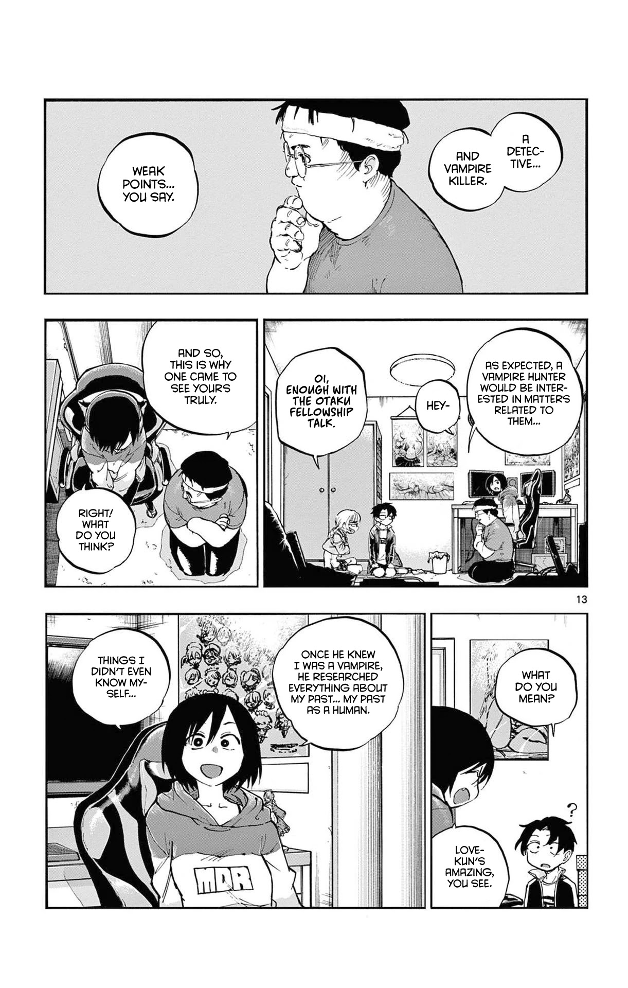 Song of the Night Walkers Chapter 66 page 13 - Chapter 66: I'll Never Tell You!!