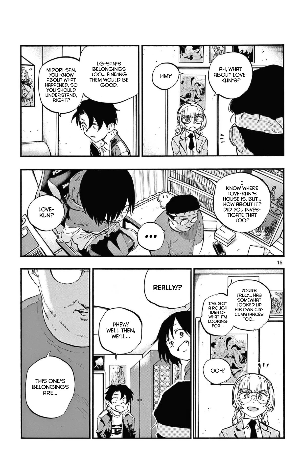 Song of the Night Walkers Chapter 66 page 15 - Chapter 66: I'll Never Tell You!!
