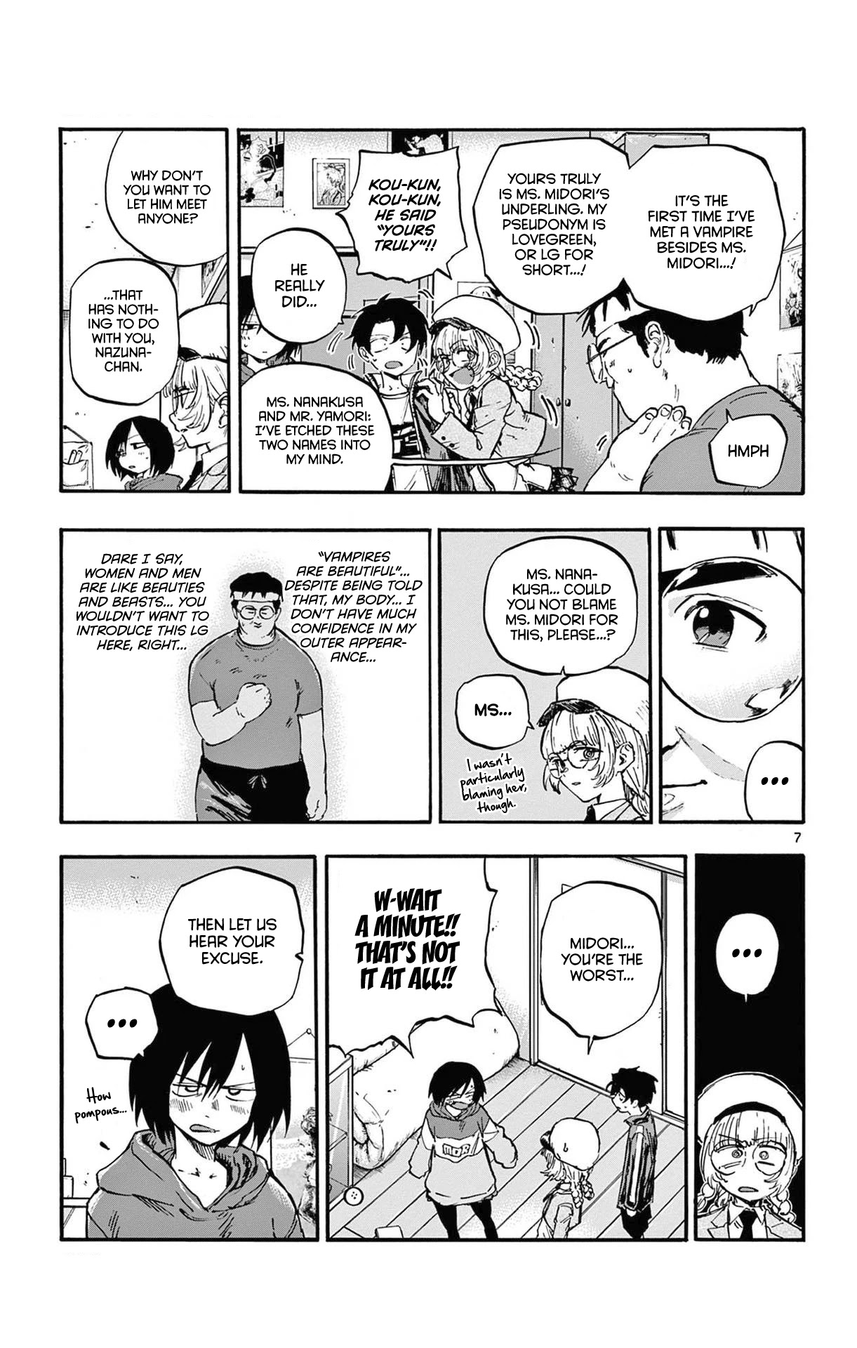 Song of the Night Walkers Chapter 66 page 7 - Chapter 66: I'll Never Tell You!!
