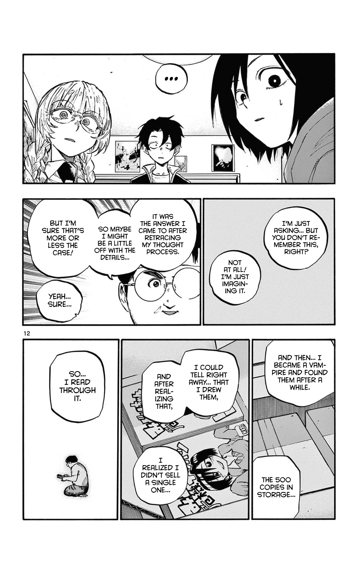 Song of the Night Walkers Chapter 67 page 12 - Chapter 67: I'm Not Asking About Quality