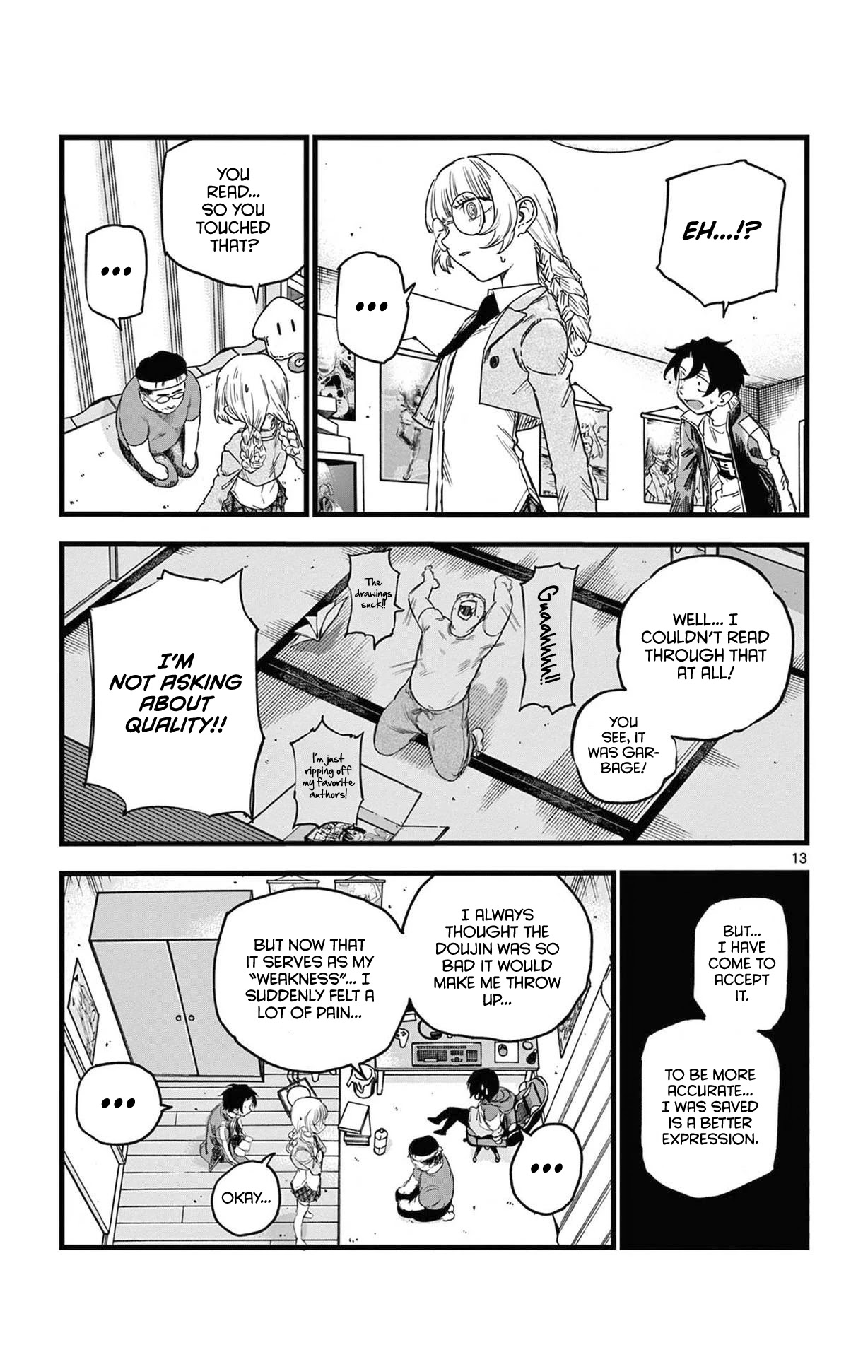 Song of the Night Walkers Chapter 67 page 13 - Chapter 67: I'm Not Asking About Quality