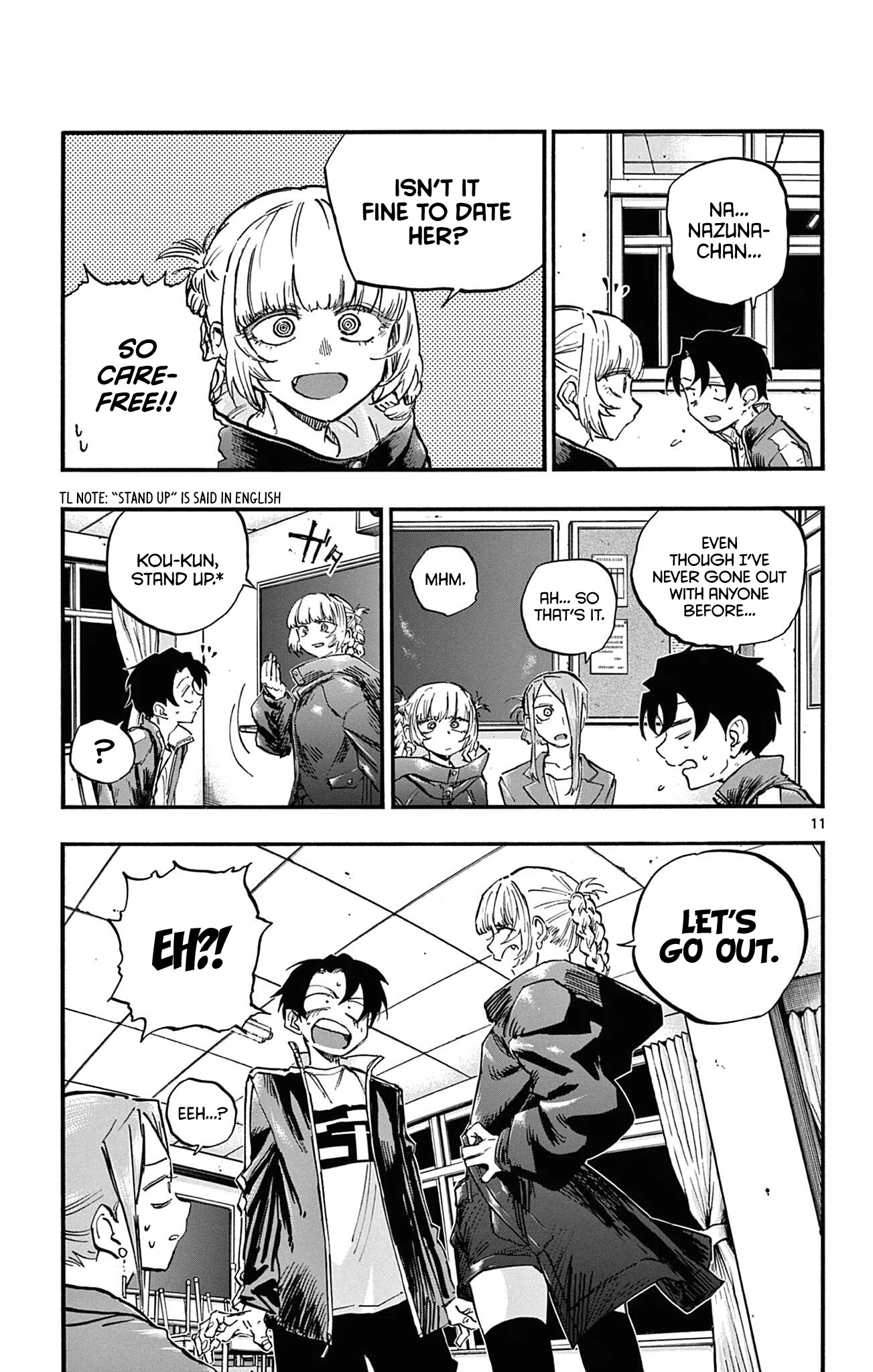 Song of the Night Walkers Chapter 72 page 13 - Chapter 72: Yamori-kun Seems Quite Shocked