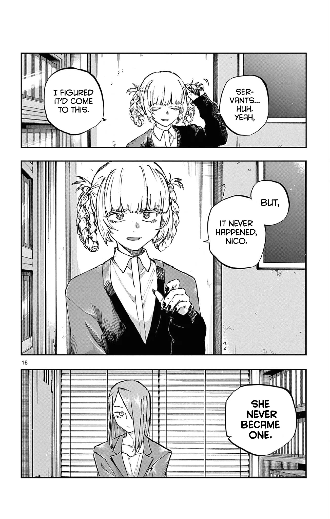 Song of the Night Walkers Chapter 73 page 16 - Chapter 73: A Mini High School Romcom