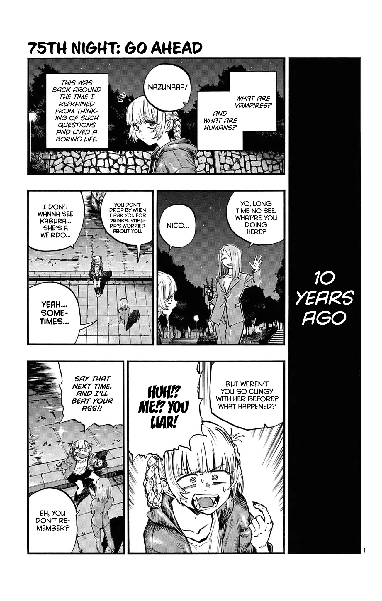 Song of the Night Walkers Chapter 75 page 1 - Chapter 75: Go Ahead