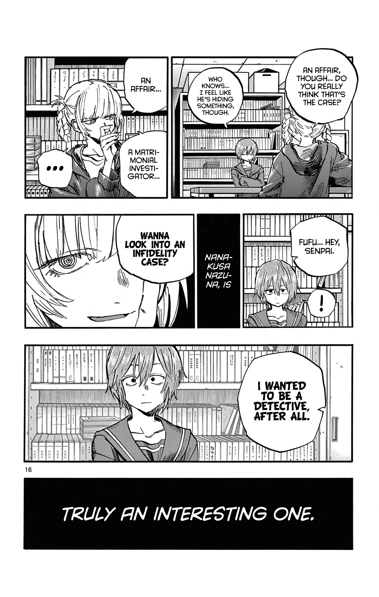 Song of the Night Walkers Chapter 76 page 16 - Chapter 76: ‘Cause You’re Dumb, Nanakusa-san
