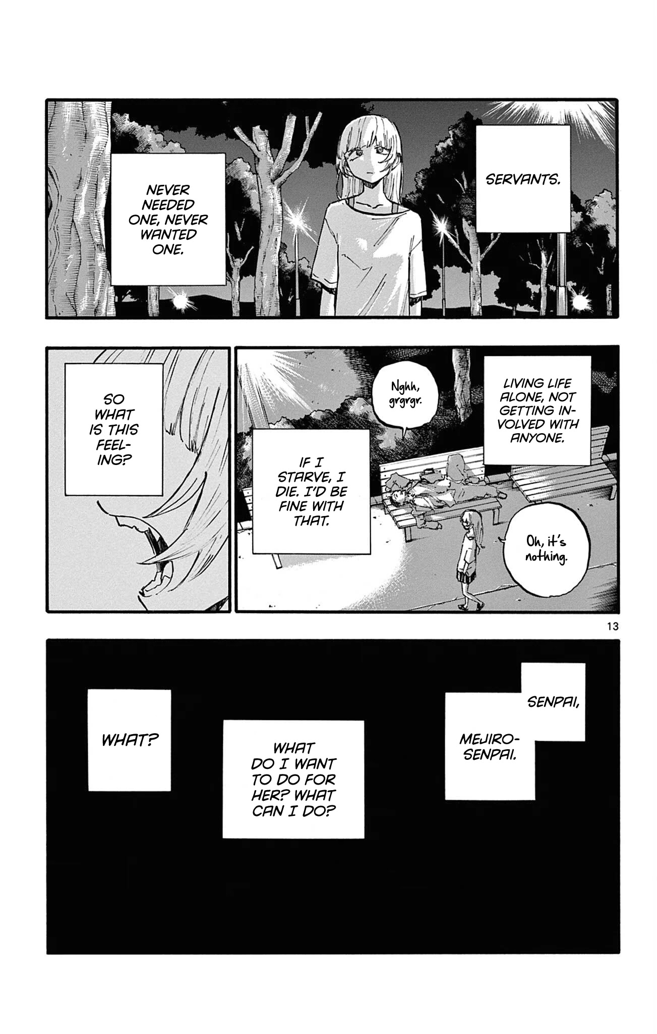 Song of the Night Walkers Chapter 79 page 13 - Chapter 79: Even If It's Me?