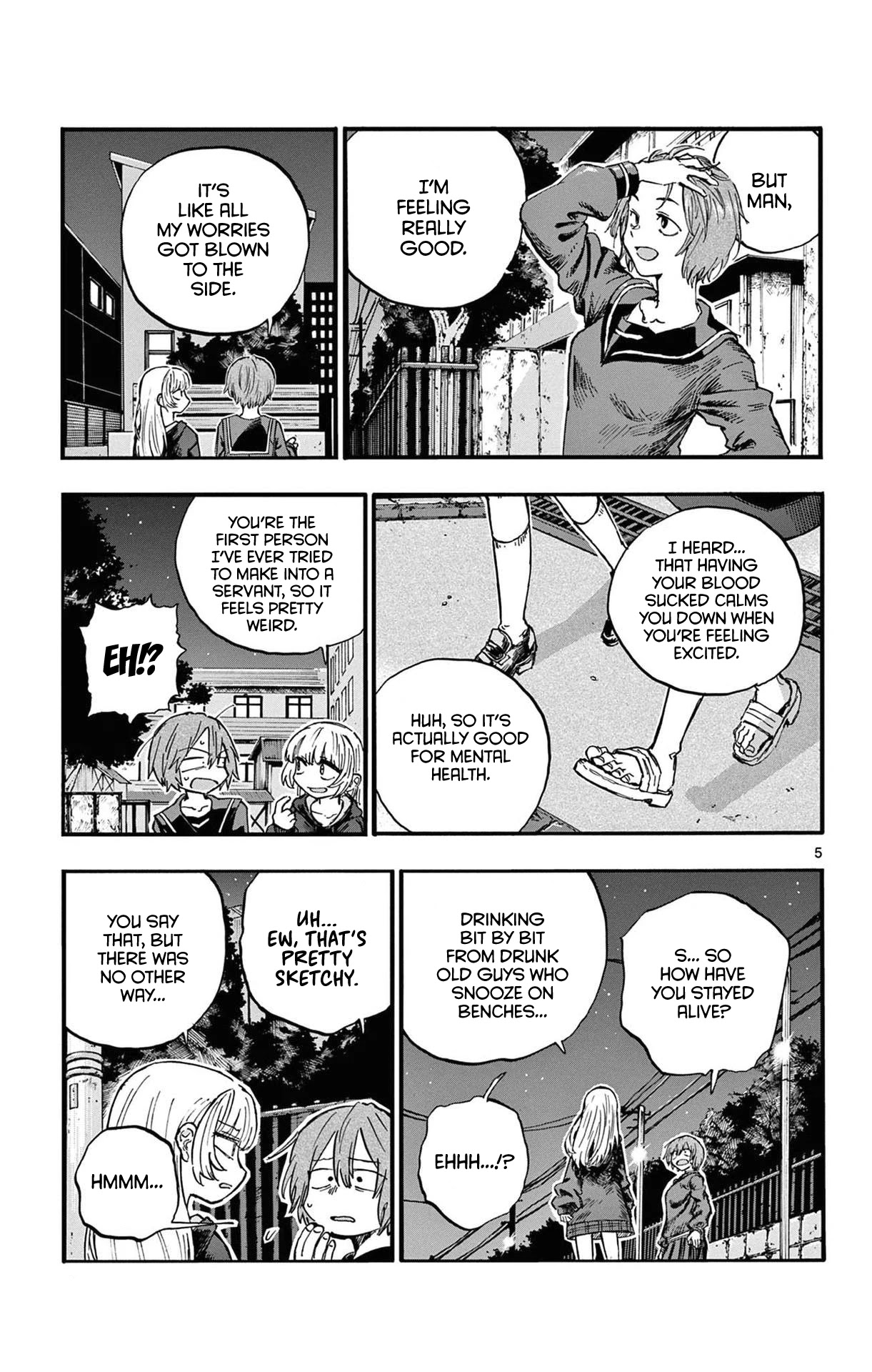 Song of the Night Walkers Chapter 80 page 5 - Chapter 80: You’re My First, Senpai.
