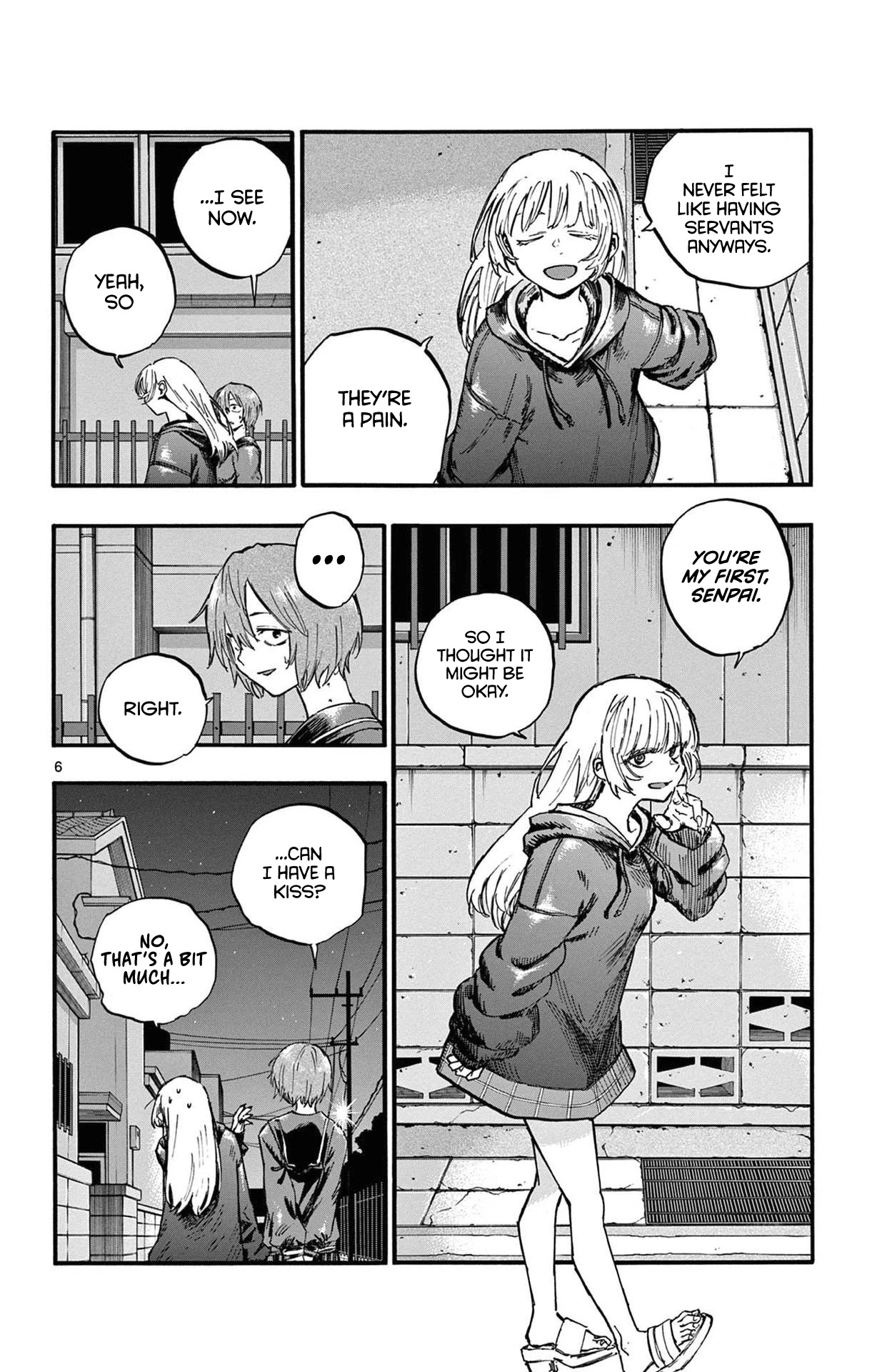 Song of the Night Walkers Chapter 80 page 6 - Chapter 80: You’re My First, Senpai.