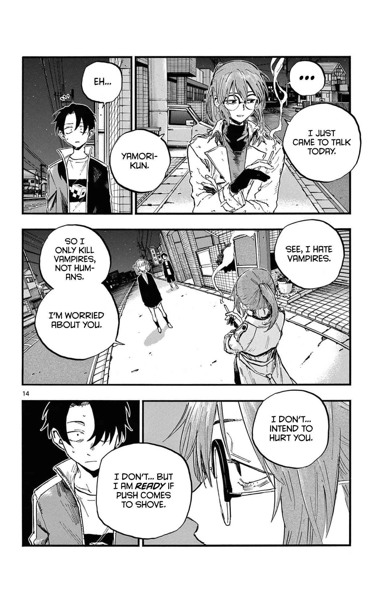 Song of the Night Walkers Chapter 82 page 13 - Chapter 82: Yo, Vampire.