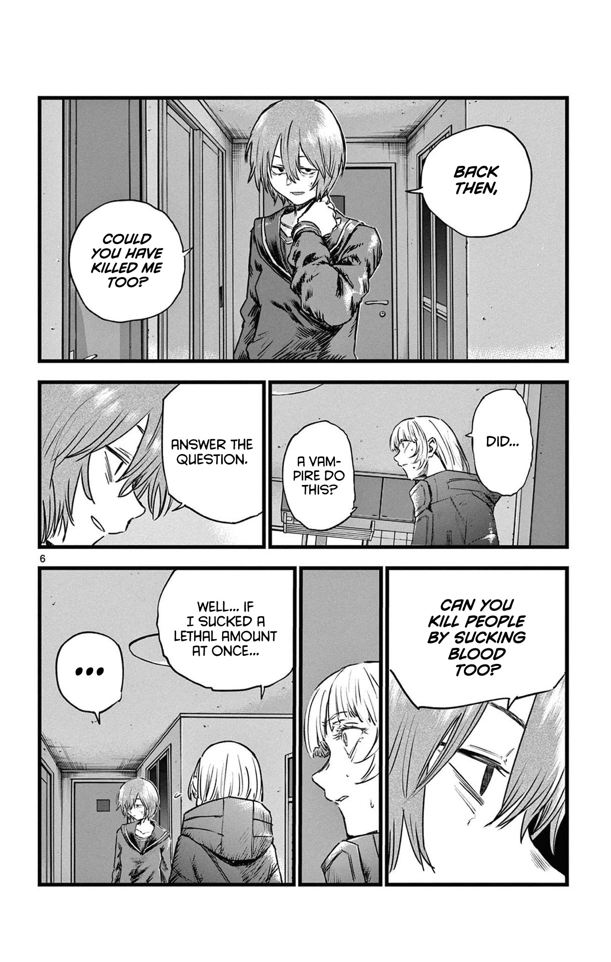 Song of the Night Walkers Chapter 82 page 6 - Chapter 82: Yo, Vampire.