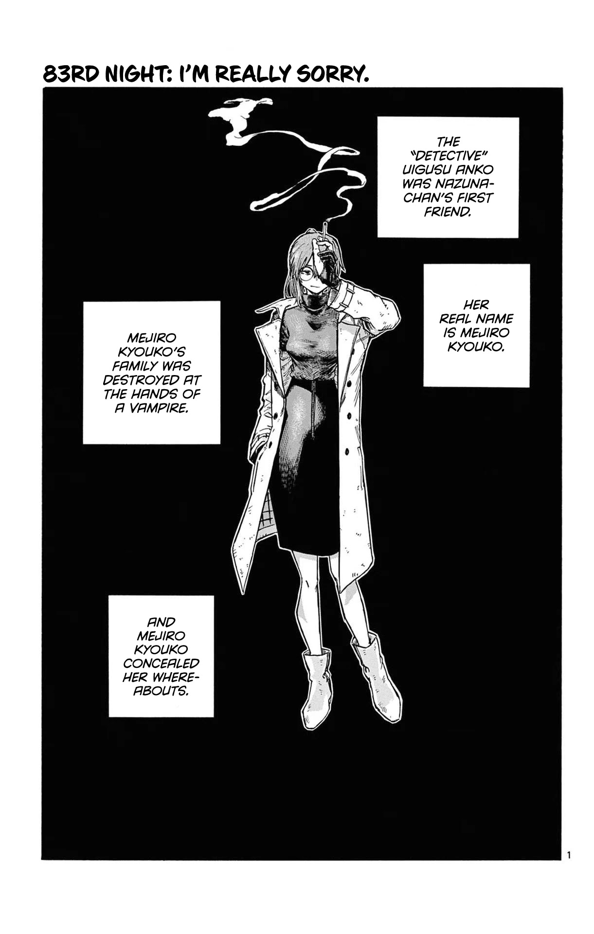 Song of the Night Walkers Chapter 83 page 1 - Chapter 83: I'm Really Sorry