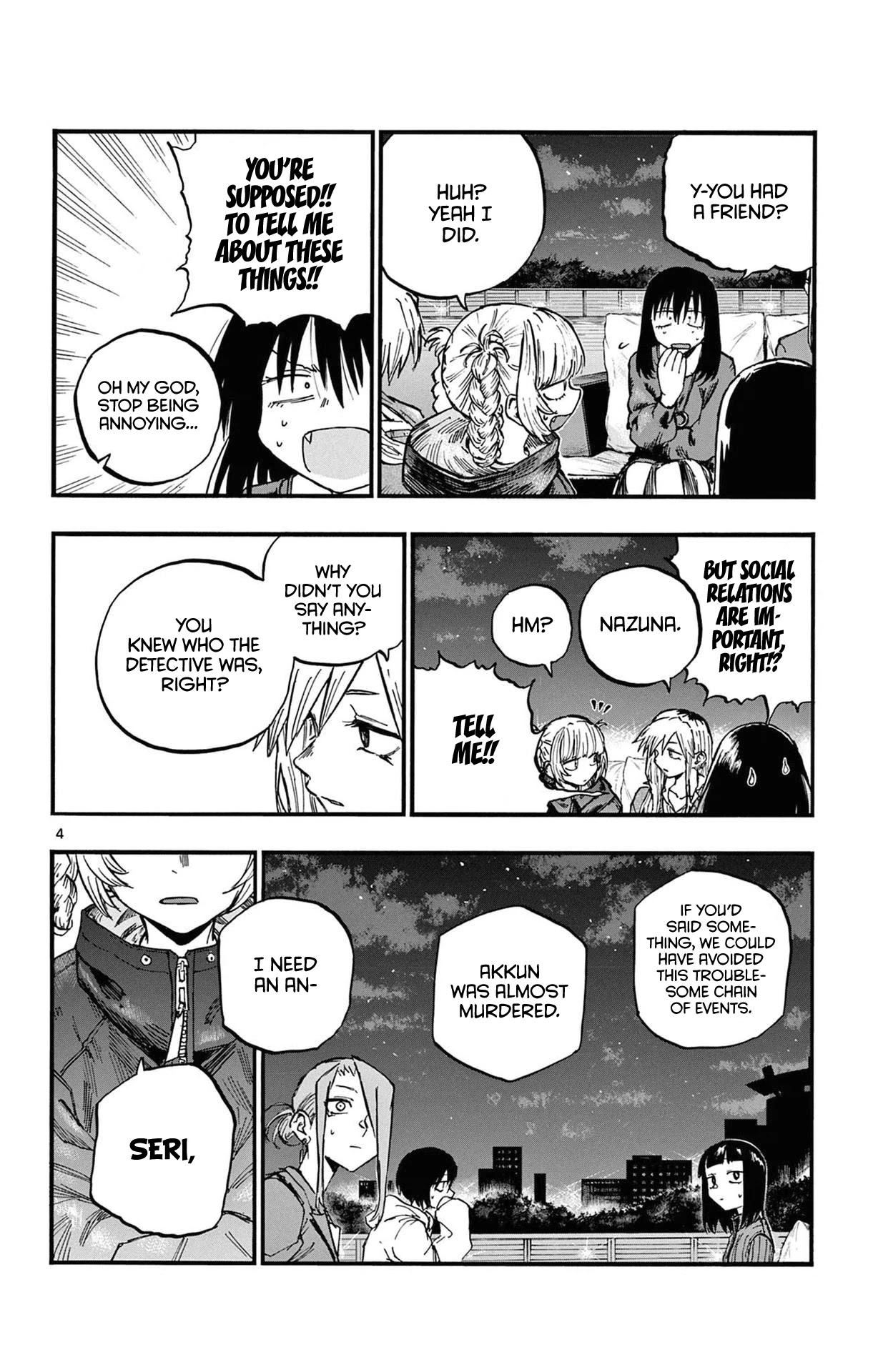 Song of the Night Walkers Chapter 83 page 4 - Chapter 83: I'm Really Sorry