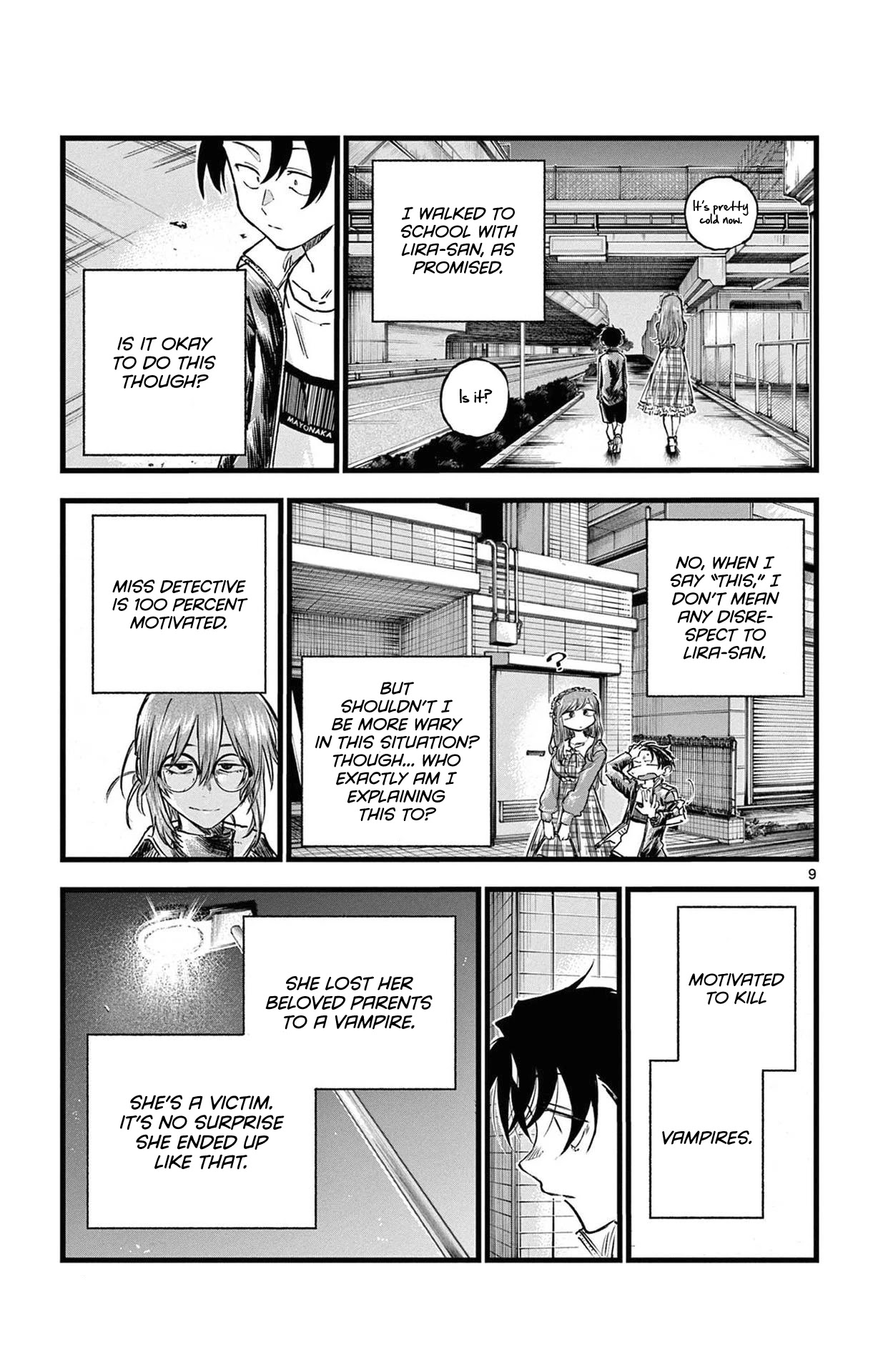 Song of the Night Walkers Chapter 83 page 9 - Chapter 83: I'm Really Sorry