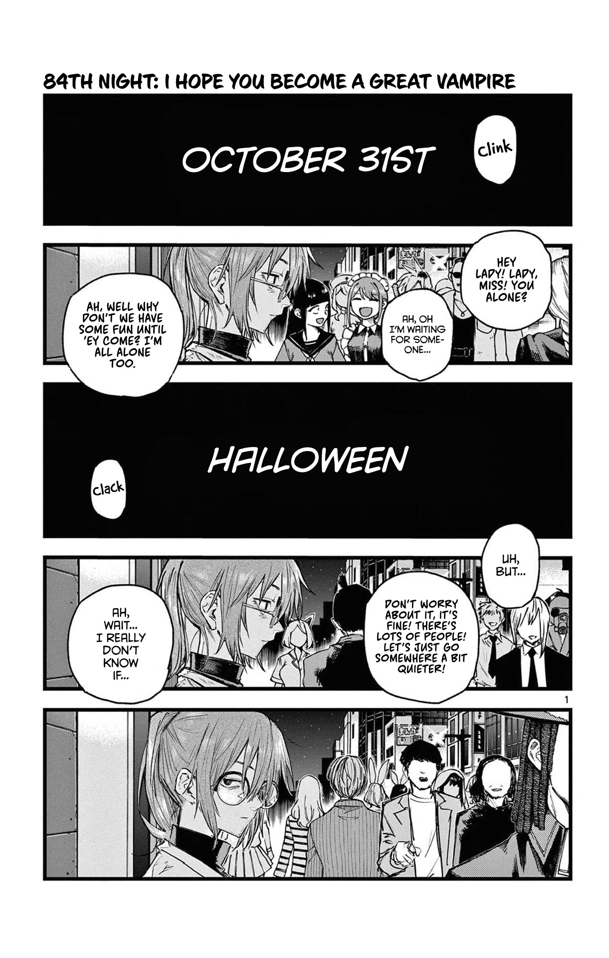 Song of the Night Walkers Chapter 84 page 1 - Chapter 84: I Hope You Become a Great Vampire