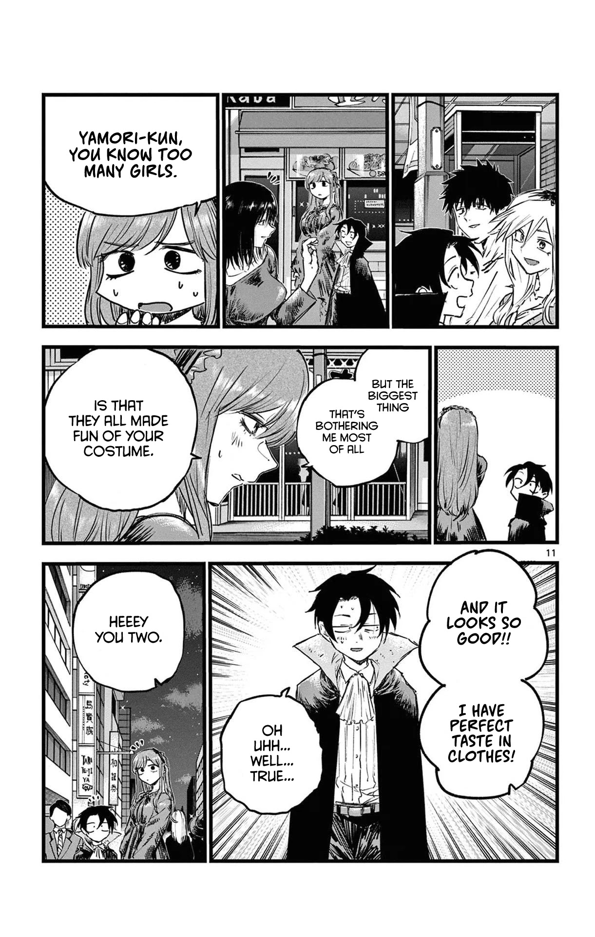 Song of the Night Walkers Chapter 84 page 11 - Chapter 84: I Hope You Become a Great Vampire