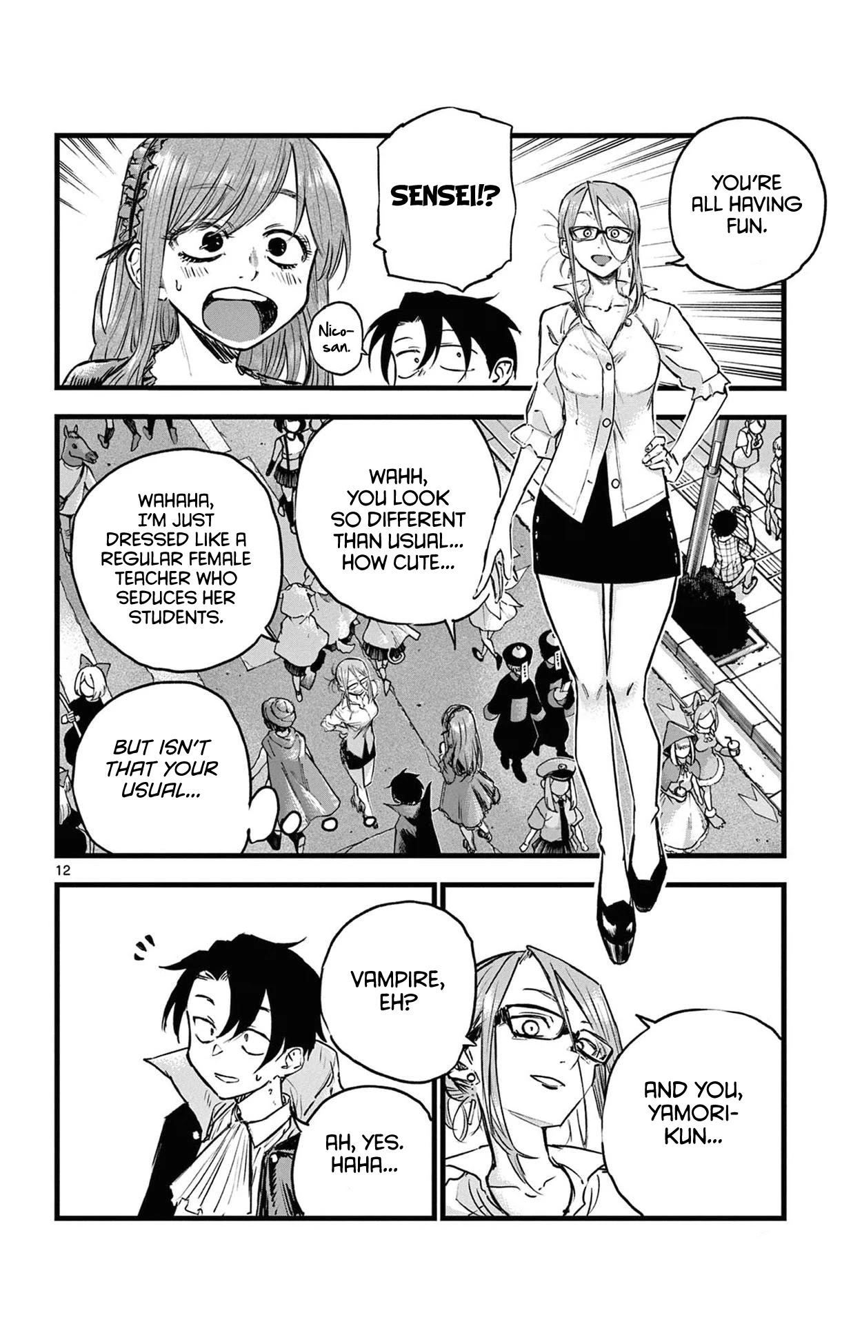 Song of the Night Walkers Chapter 84 page 12 - Chapter 84: I Hope You Become a Great Vampire