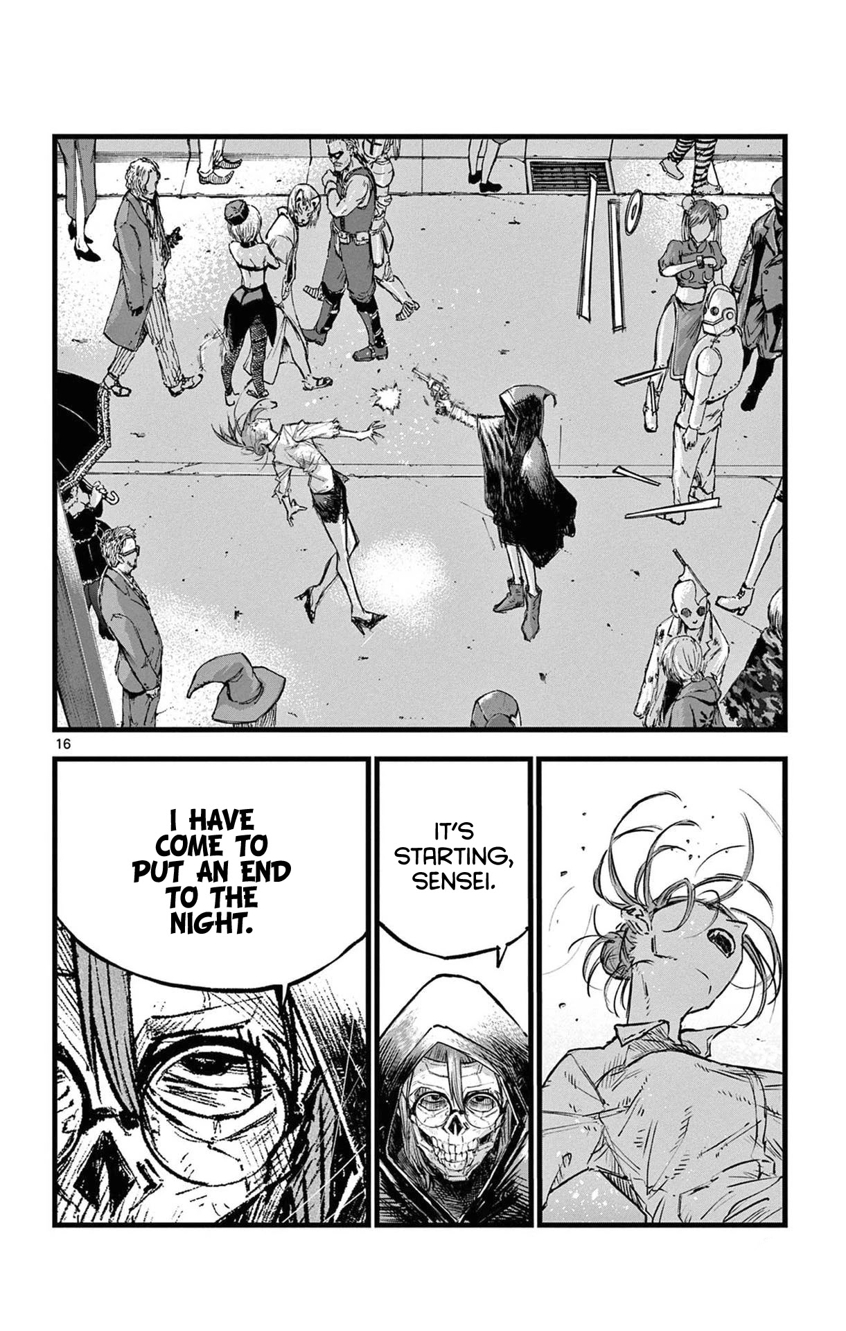 Song of the Night Walkers Chapter 84 page 16 - Chapter 84: I Hope You Become a Great Vampire