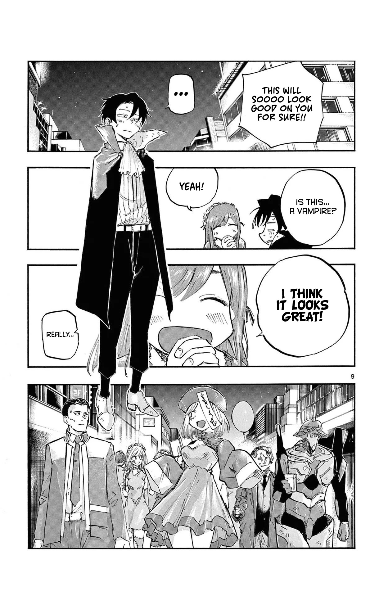 Song of the Night Walkers Chapter 84 page 9 - Chapter 84: I Hope You Become a Great Vampire